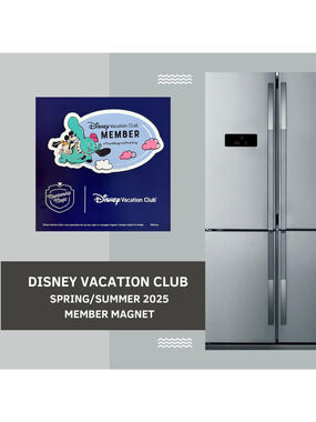 2025 Disney DVC Member Magnet Mickey Mouse Dumbo Ride Magic Kingdom Exclusive